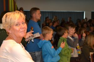 Stort fremmøtet av skoleungdommer gledet adm. direktør Anita Orlund i Kunnskapsbyen Lillestrøm.