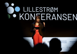 Lillestrøm 20230525. Lillestrømkonferansen i regi av Romerike Sparebank. Foto: Anita Arntzen/KONTRA Produksjon