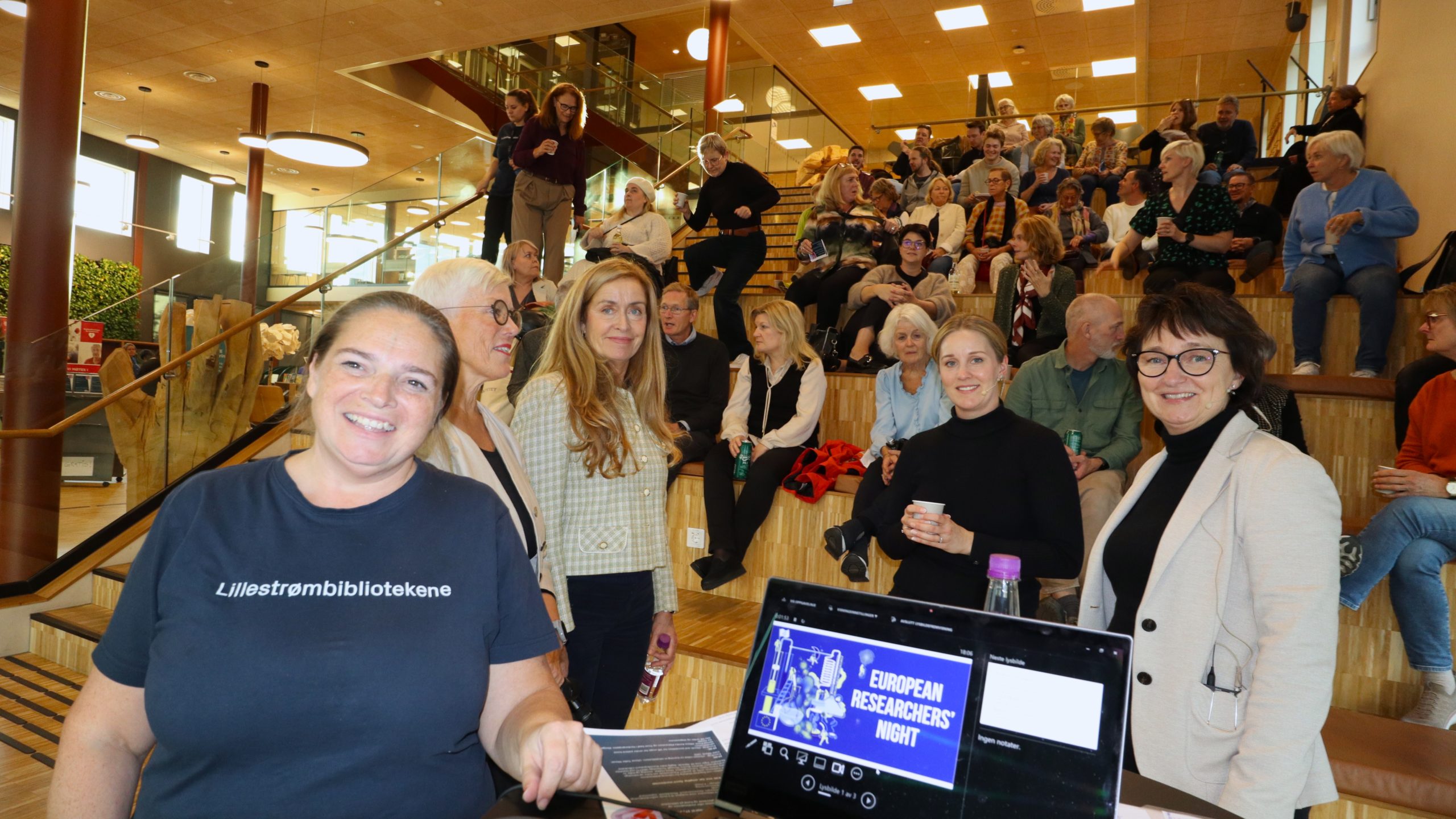 Resaerchers' Night på Lillestrøm bibliotek