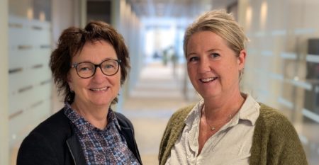 Inger-Lise og June inviterer til åpning av fagskolen