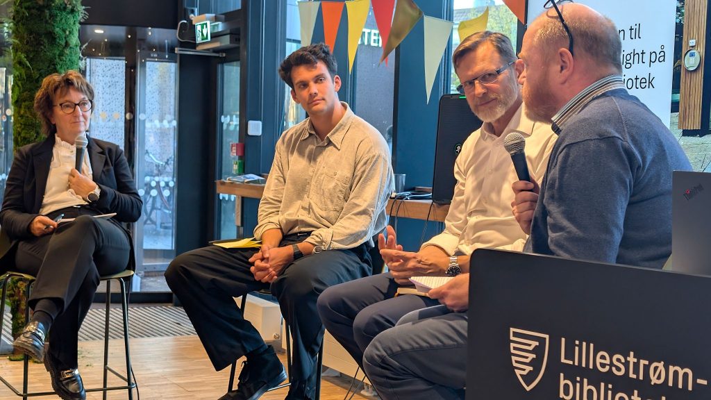 Inger-Lise M. Nøstvik, Noah Wicken, Tomas Eric Norlander og Kjetil Matvig Foldal