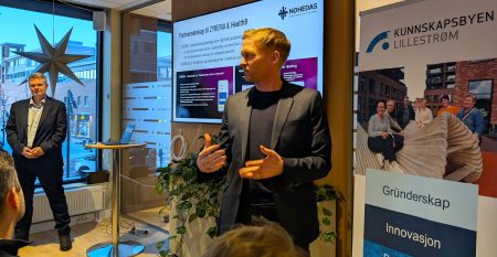 Lars Ove Brenna og Jonas C Jeppesen Romerike Investornettverk